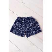 Shorts for girls Wear Your Own 122 Blue (6262-002-v41)