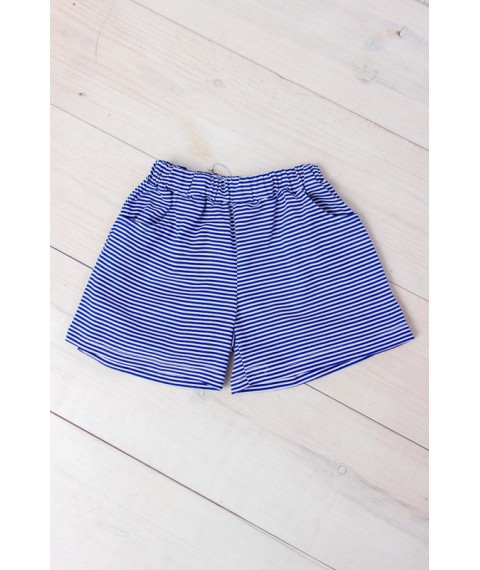 Shorts for girls Wear Your Own 104 Blue (6262-002-v98)