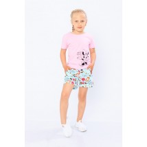 Shorts for girls Wear Your Own 104 Yellow (6262-002-v85)