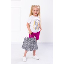 Set of two shorts for girls "Style" Wear Your Own 110 Pink (6262-1-v11)
