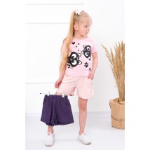 Set of two shorts for girls "Style" Wear Your Own 116 Blue (6262-1-v6)