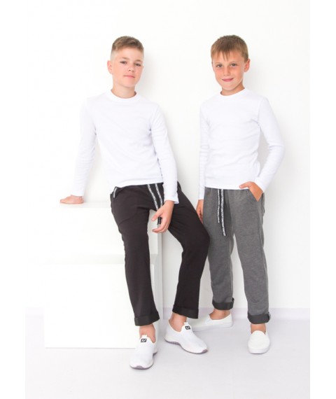 Pants for boys Wear Your Own 170 Gray (6266-057-v25)