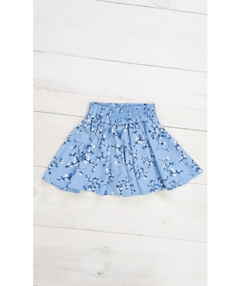 Skirt for a girl "Summer" Wear Your Own 110 Blue (6276-102-2-v9)