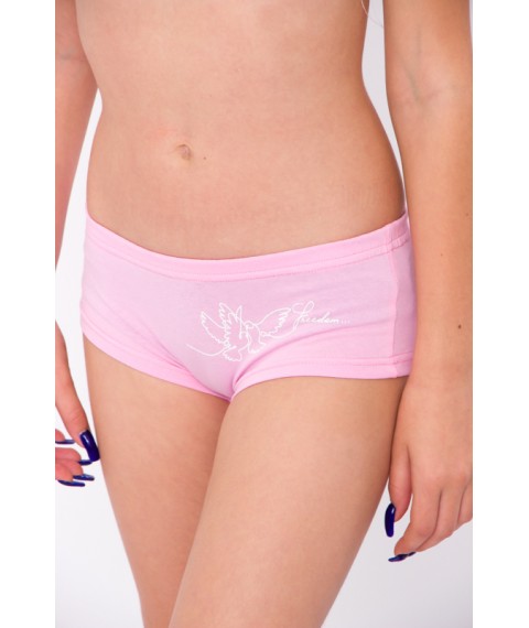 Underpants for girls with a roll (Brazilian) Nosy Svoe 128 Pink (6277-036-33-v10)