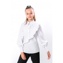 Блуза для дівчинки Носи Своє 164 Білий (6278-081-v7)