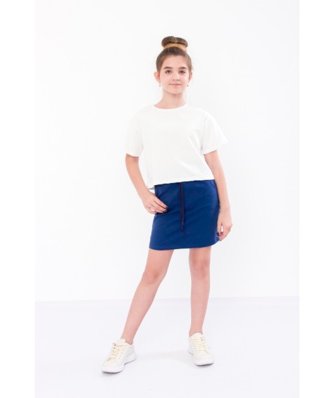 Skirt for a girl Wear Your Own 140 Blue (6286-057-v10)