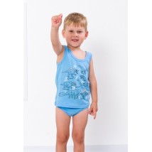 Комплект для хлопчика (майка+труси) Носи Своє 134 Синій (6088-001-33-1-v12)