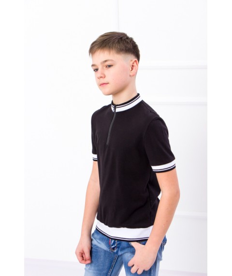T-shirt for a boy Wear Your Own 134 Black (6291-091-v10)