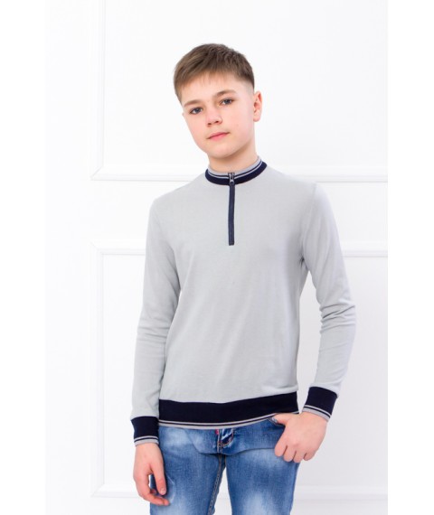 Jumper for a boy Wear Your Own 128 Gray (6295-091-v4)