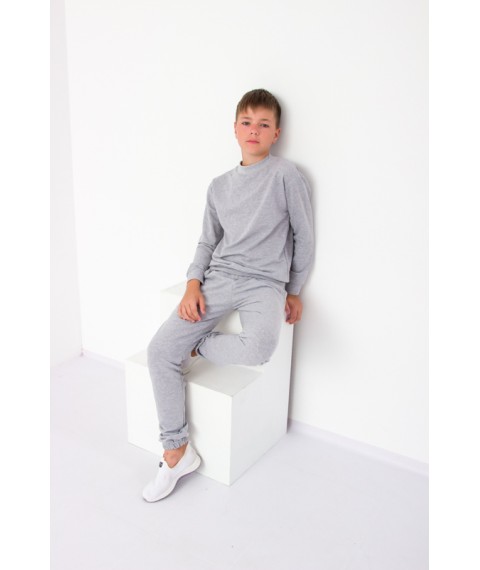 Suit for a boy (adolescent) Wear Your Own 146 Gray (6297-057-v2)