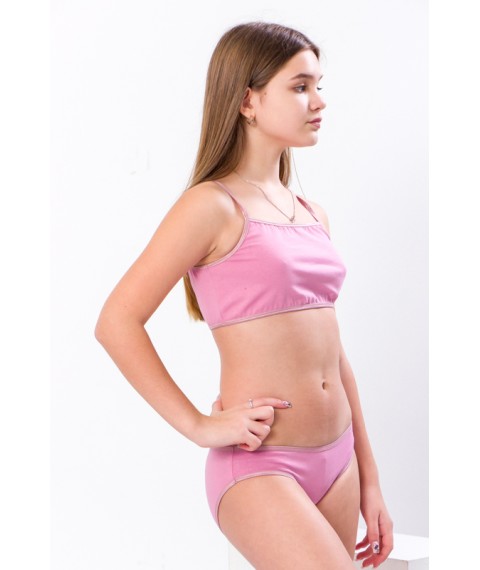 Set for a girl (top+underpants) Wear Your Own 152 Pink (6298-036-v19)