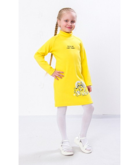 Сукня для дівчинки Носи Своє 134 Жовтий (6316-019-33-v27)