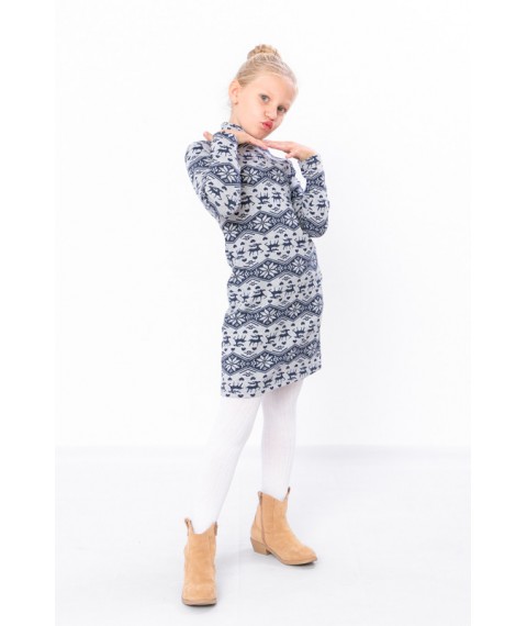 Dress for a girl Wear Your Own 140 Gray (6316-063-v40)