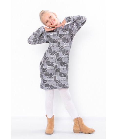 Dress for a girl Wear Your Own 104 Gray (6316-063-v5)