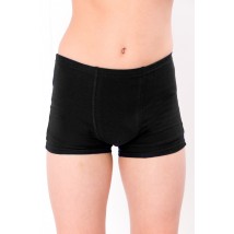 Boxer briefs for boys (teens) Wear Your Own 158 Black (6317-036-1-v10)