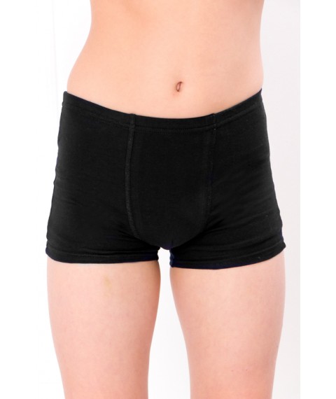 Boxer briefs for boys (teens) Wear Your Own 158 Black (6317-036-1-v10)