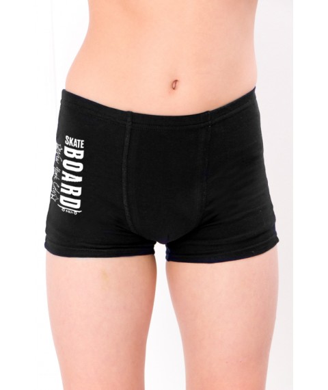 Boxer briefs for boys (teens) Wear Your Own 164 Black (6317-036-33-1-v13)