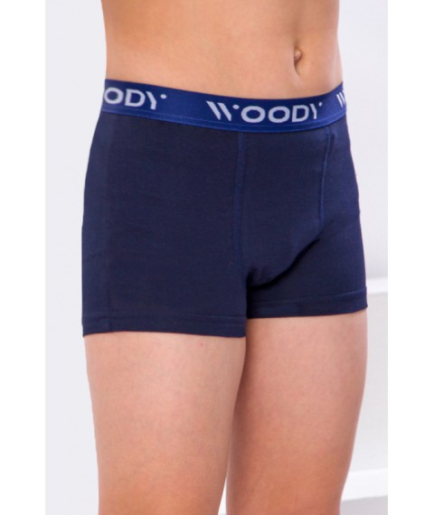 Boxer briefs for boys (teens) Wear Your Own 158 Blue (6318-036-1-v11)