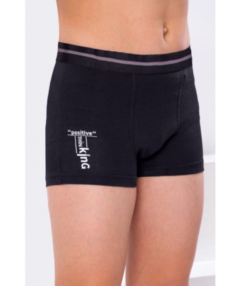 Boxer briefs for boys (teens) Wear Your Own 164 Black (6318-036-33-1-v20)