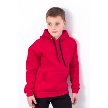Boy's Hoodie (teen) Wear Your Own 134 Red (6338-025-v7)