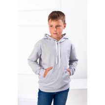 Boys' Hoodie Wear Your Own 152 Gray (6338-057-v8)