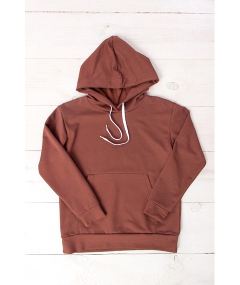 Boys' Hoodie Wear Your Own 146 Brown (6338-057-v6)