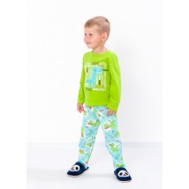 Boys' pajamas Bring Your Own 98 Green (6347-002-33-4-v0)