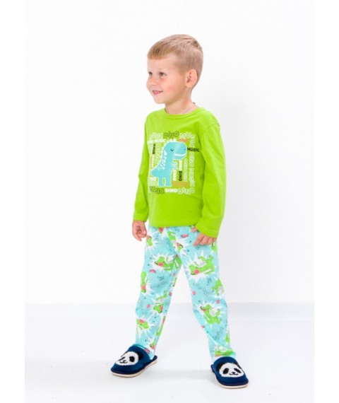 Boys' pajamas Wear Your Own 122 Green (6347-002-33-4-v8)