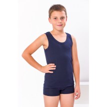 Set for a boy (shirt + boxers) Wear Your Own 152 Blue (6348-036-v36)