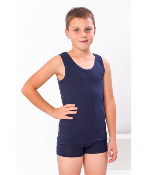 Set for a boy (shirt + boxers) Wear Your Own 158 Blue (6348-036-v41)