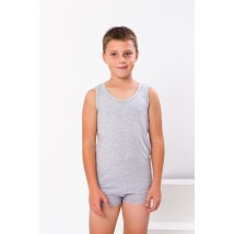 Set for a boy (shirt + boxers) Wear Your Own 128 Gray (6348-036-v18)