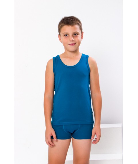 Set for a boy (shirt + boxers) Wear Your Own 134 Blue (6348-036-v20)