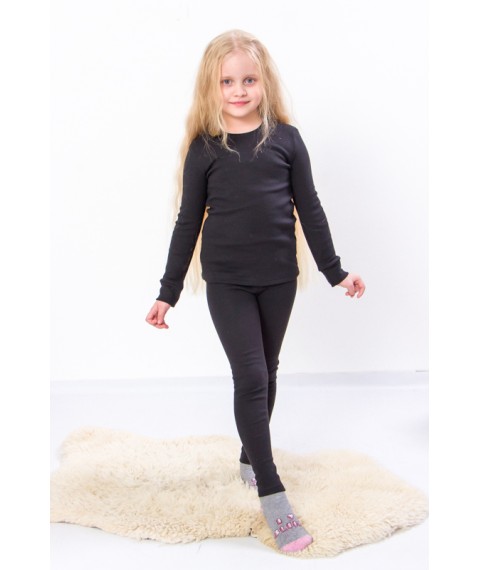 Thermal underwear for girls Wear Your Own 122 Black (6349-064-v11)