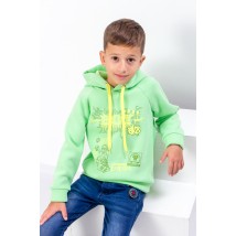 Hoodie for a boy Wear Your Own 116 Green (6353-025-33-4-v6)