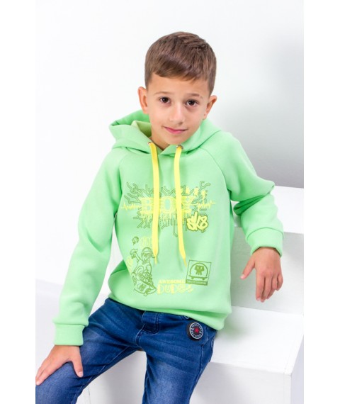 Hoodie for a boy Wear Your Own 116 Green (6353-025-33-4-v6)