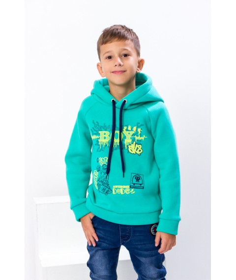 Hoodie for a boy Wear Your Own 104 Green (6353-025-33-4-v0)