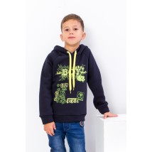 Hoodie for a boy Wear Your Own 110 Blue (6353-025-33-4-v5)