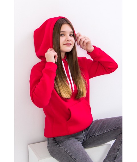 Худі для дівчинки (підлітковий) Носи Своє 170 Червоний (6354-025-v23)