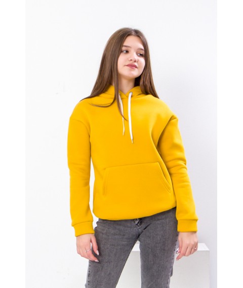 Hoodie for girls (teen) Wear Your Own 146 Yellow (6354-025-v9)