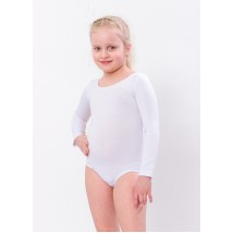 Спортивний купальник для дівчинки Носи Своє 116 Білий (6360-036-v4)