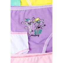 Underpants for girls "Week" Wear Your Own 36 Violet (773-001-33-v1)