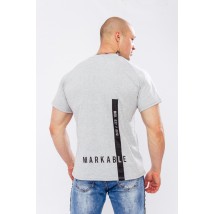 Men's T-shirt Wear Your Own 42 Gray (8010-001-33-v1)