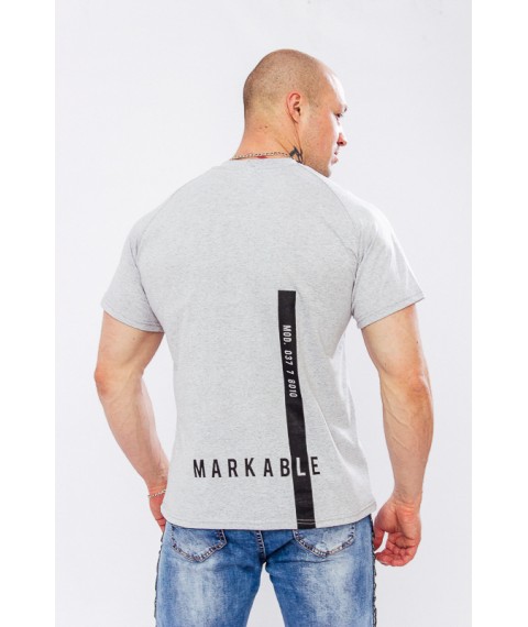 Men's T-shirt Wear Your Own 42 Gray (8010-001-33-v1)