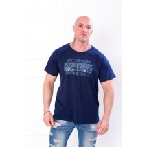 Men's Raglan T-shirt Wear Your Own 56 Blue (8011-001-33-v11)