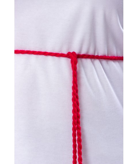 Women's long-sleeved embroidered shirt Nosy Svoe 46 White (8030-038-22-v9)