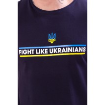 Футболка чоловіча "Україна" Носи Своє 52 Синій (8073-001-33-У-v35)