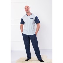 Men's pajamas Wear Your Own 54 Blue (8094-002-v14)