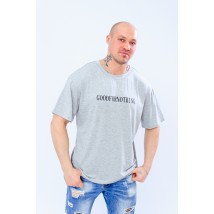 Men's oversized T-shirt Nosy Svoe 50 Gray (8121-036-33-v9)