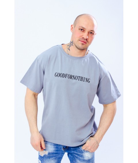 Men's oversized T-shirt Nosy Svoe 46 Gray (8121-036-33-v22)