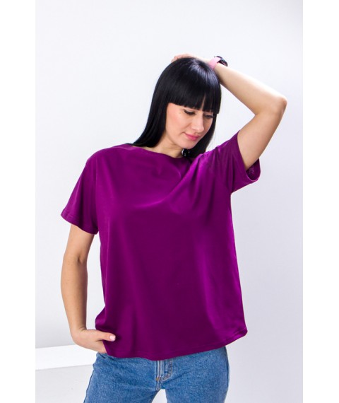 Women's T-shirt (oversize) Wear Your Own 46 Purple (8127-001-v26)